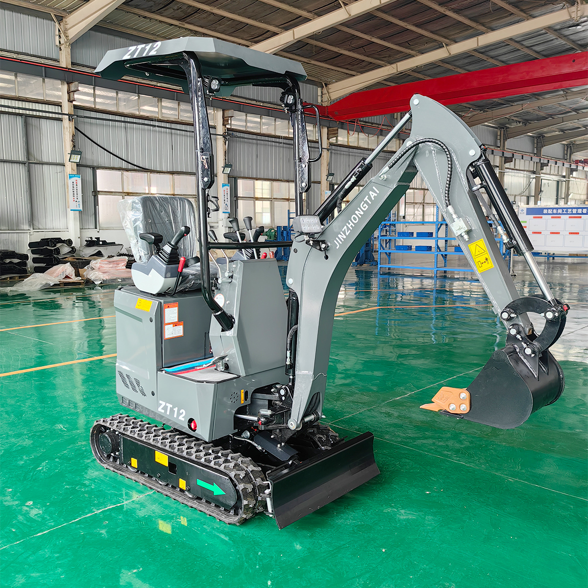 Euro 5 Emission Mini Excavator for Europe Market