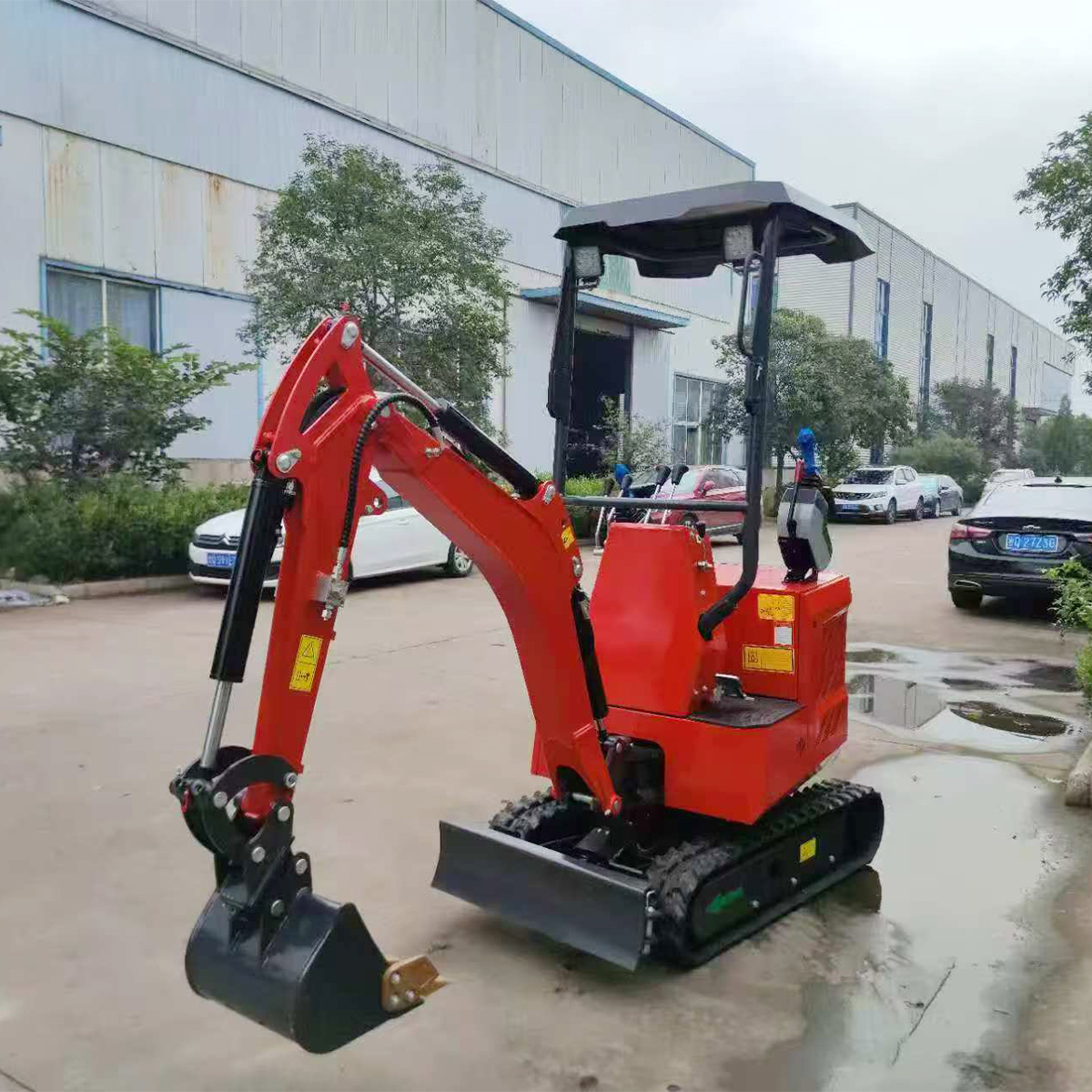 EPA Approved Mini Excavator for North America