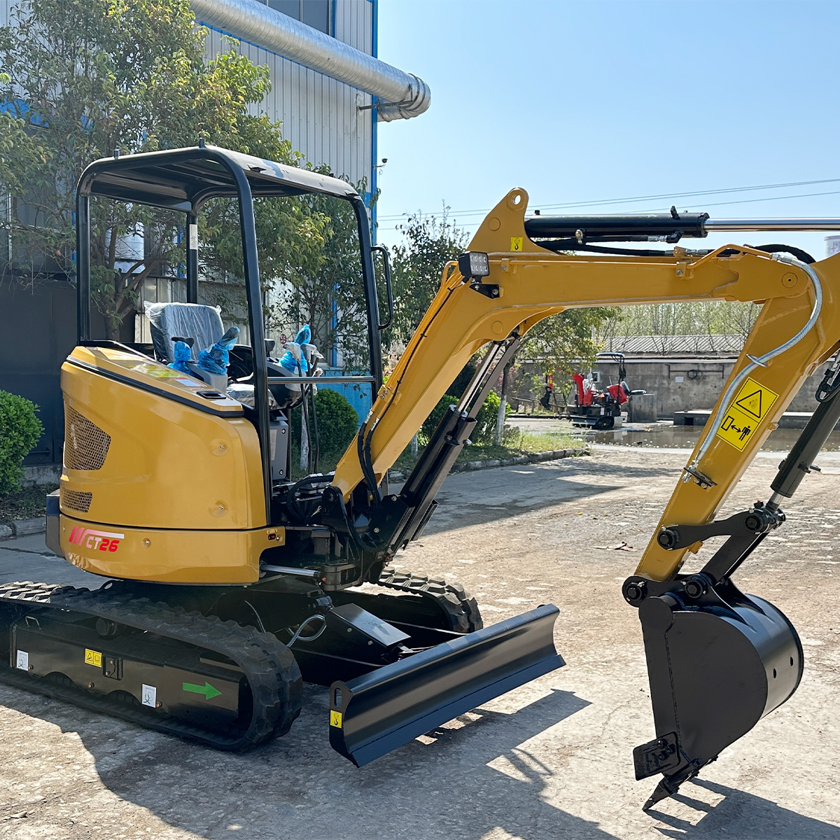 Pilot Control Mini Excavator Easy Operation