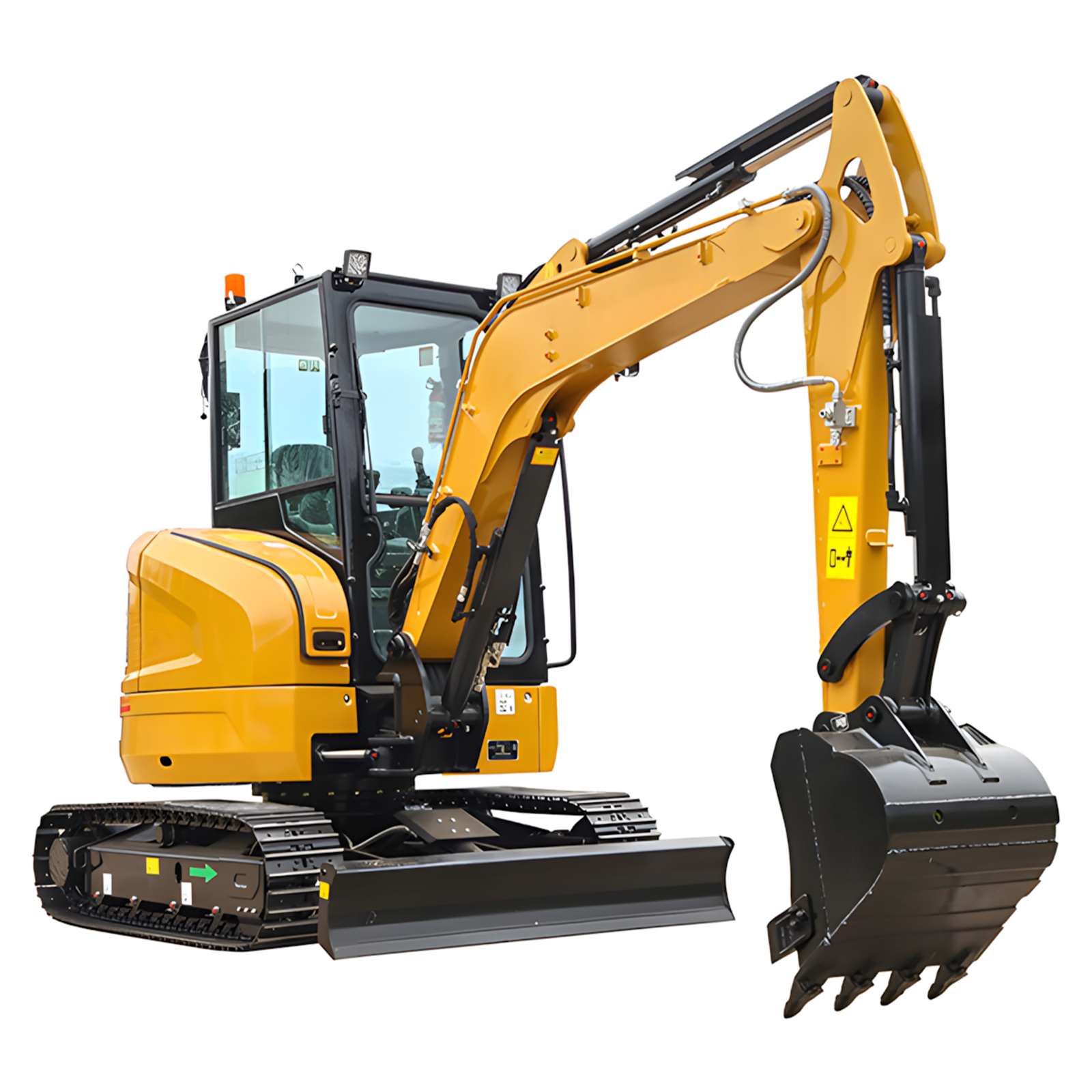 4 Ton Mini Excavator Crawler Type High Efficiency