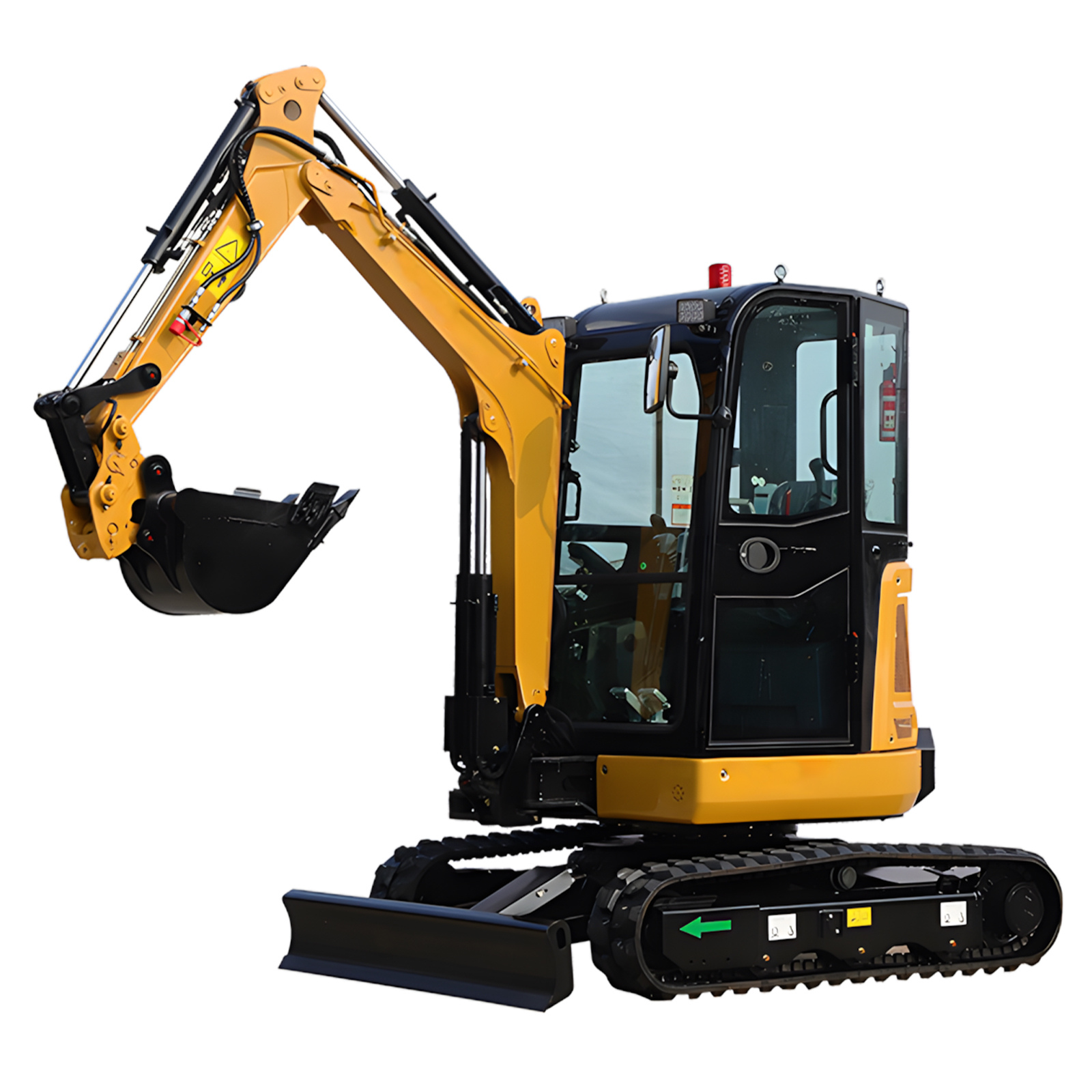 2.5Ton Mini Digger Excellent Maneuverability