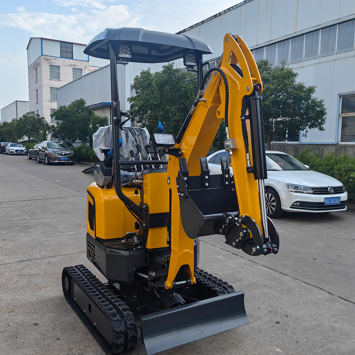 Greening Project Mini Excavator Multifunctional Use