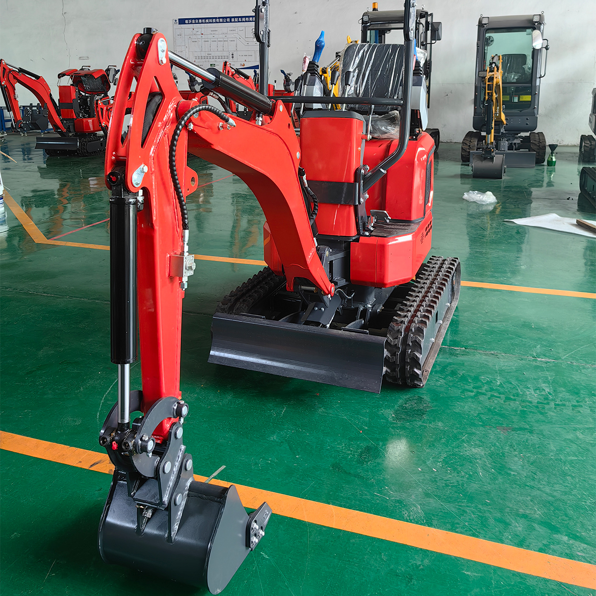 Backyard Renovation Mini Excavator Micro Digger