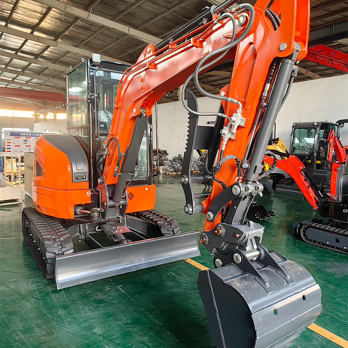 Forestry Mini Excavator Land Clearing Logging Machine